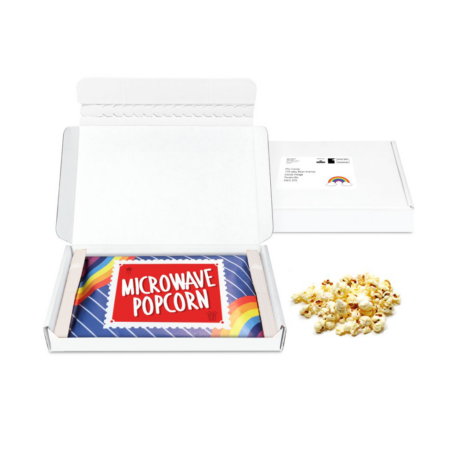 Microwave Popcorn Postal Box - Sweets & Chocolate