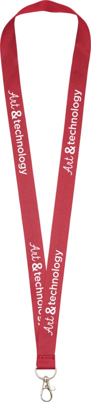 Lanyard with Convenient Hook - White