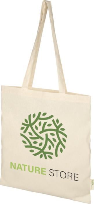 Orissa GOTS Organic Cotton Tote Bag - White Dark Green Royal Blue Natural Navy Black Red  - Express Range, Tote Bags