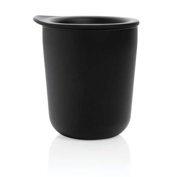 Simplistic antimicrobial coffee tumbler - Black