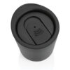 Simplistic antimicrobial coffee tumbler - Black