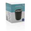 Simplistic antimicrobial coffee tumbler - Black