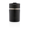 Bogota compact vacuum mug with ceramic coating - Black