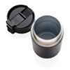 Bogota compact vacuum mug with ceramic coating - Black