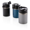 Bogota compact vacuum mug with ceramic coating - Black