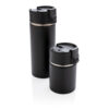 Bogota compact vacuum mug with ceramic coating - Black