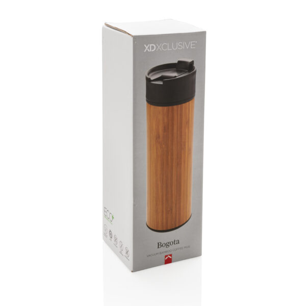 Bogota vacuum bamboo coffee mug - Events