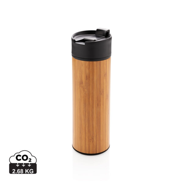 Bogota vacuum bamboo coffee mug - Events