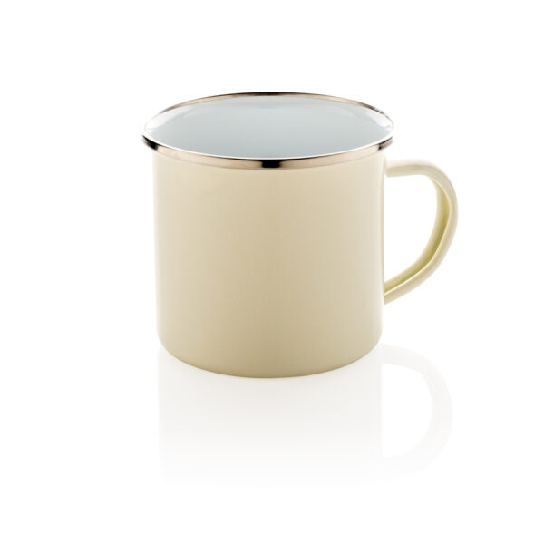 Vintage enamel mug - Mugs