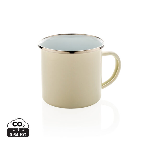 Vintage enamel mug - Mugs