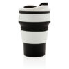 Foldable silicone cup - Black