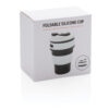 Foldable silicone cup - Black