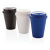 Reusable double wall coffee cup 300ml - Black