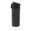 Metallic easy lock vacuum mug - Black