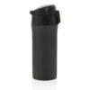 Metallic easy lock vacuum mug - Black