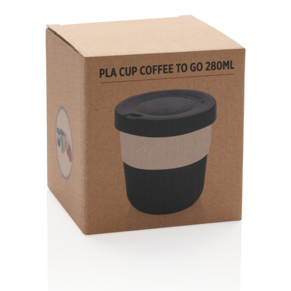 PLA cup coffee to go - Black