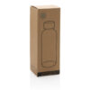 RCS RPET bottle with bamboo lid - Transparent