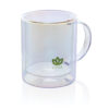 Deluxe double wall electroplated glass mug - Mugs