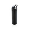 Sport bottle with straw - Black