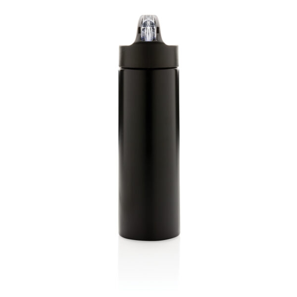 Sport bottle with straw - Black