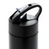 Sport bottle with straw - Black