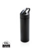 Sport bottle with straw - Black