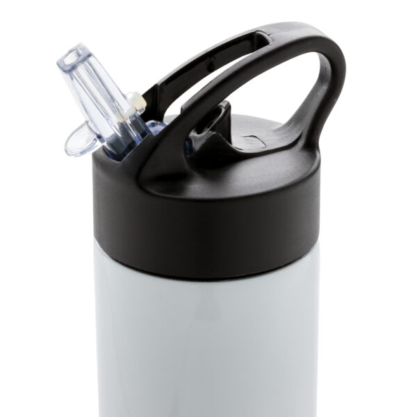 Sport bottle with straw - White - Water Bottles