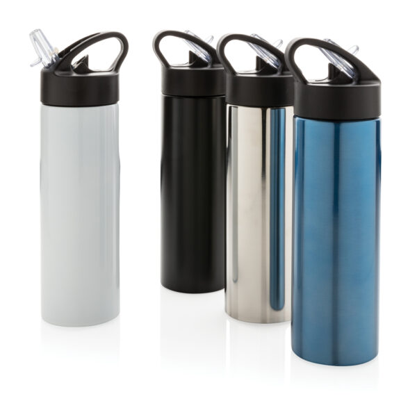 Sport bottle with straw - White - Water Bottles