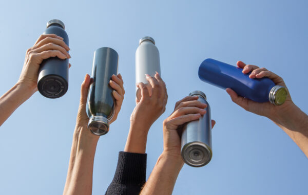 Leakproof copper vacuum insulated bottle - Silver