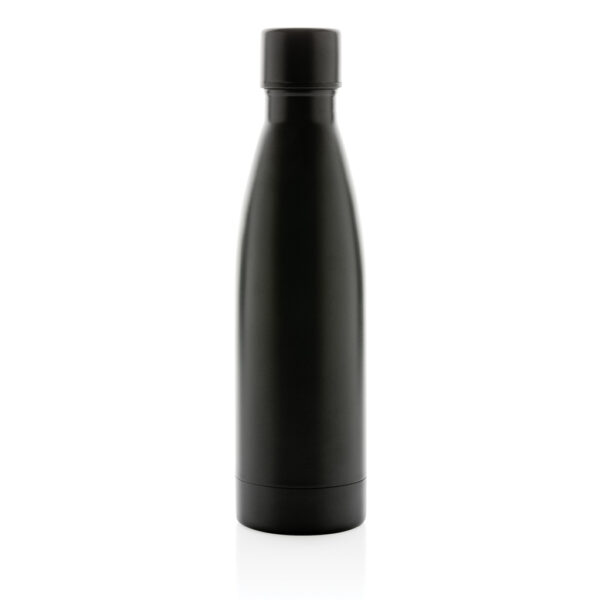 RCS Recycled stainless steel solid vacuum bottle - Black