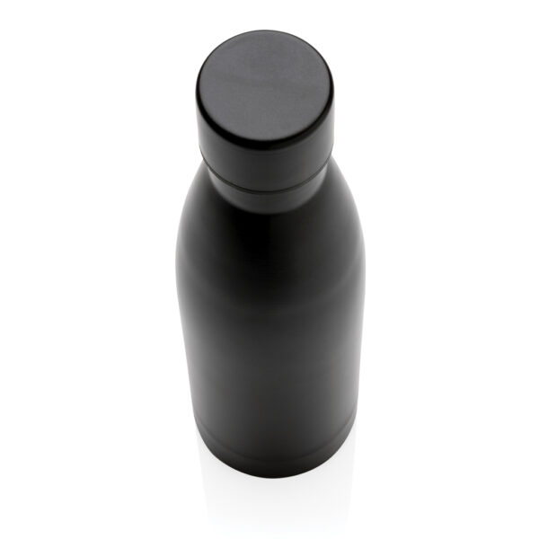 RCS Recycled stainless steel solid vacuum bottle - Black