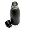 RCS Recycled stainless steel solid vacuum bottle - Black