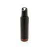 Cork leakproof vacuum flask - Black