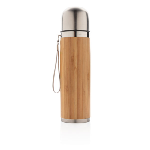 Bamboo vacuum travel flask - Travel Cups