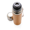 Bamboo vacuum travel flask - Travel Cups