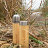 Bamboo vacuum travel flask - Travel Cups