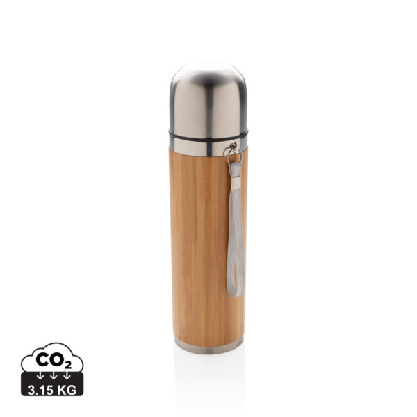 Bamboo vacuum travel flask - Travel Cups