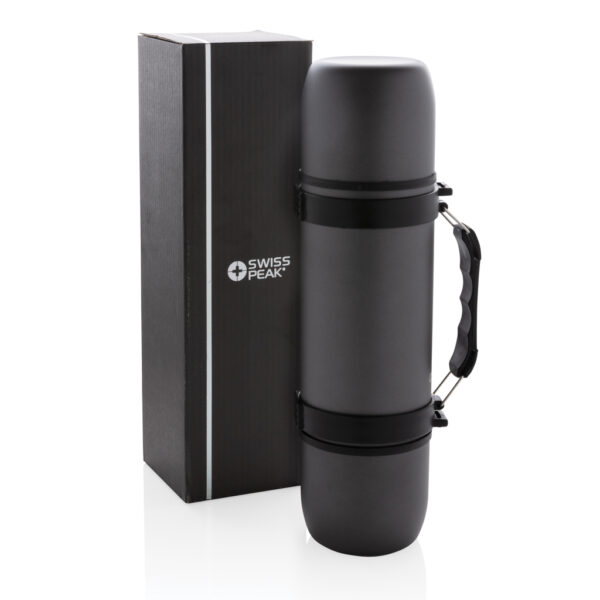 Vacuum flask with 2 cups - Travel Cups