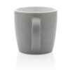 Ceramic mug with coloured inner 300ml - Grey