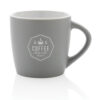 Ceramic mug with coloured inner 300ml - Grey