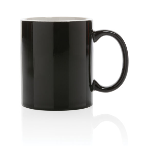 Ceramic classic mug 350ml - Black