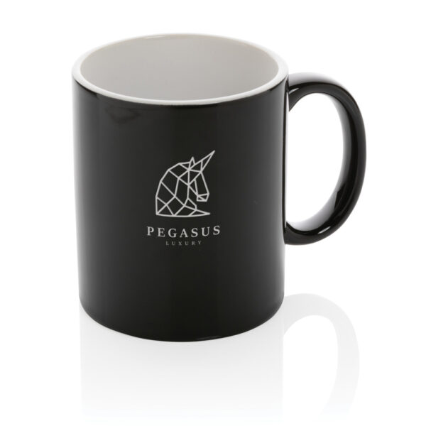 Ceramic classic mug 350ml - Black