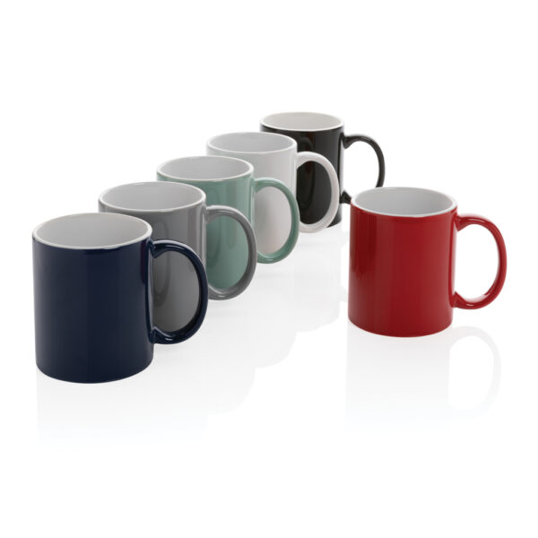 Ceramic classic mug 350ml - Black