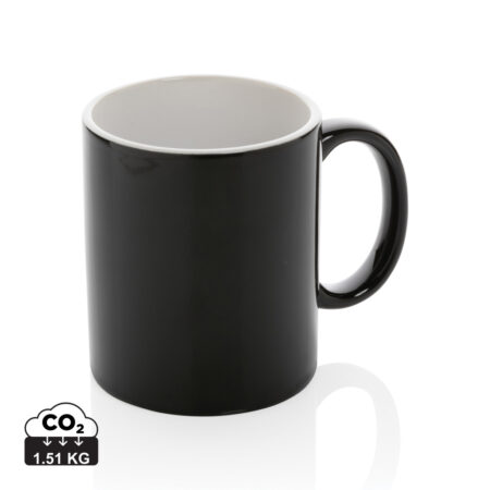 Ceramic classic mug 350ml - Black