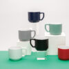 Ceramic modern mug 350ml - Black