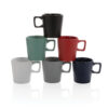 Ceramic modern coffee mug 300ml - Black