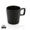 Ceramic modern coffee mug 300ml - Black