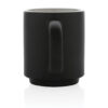 Ceramic stackable mug 180ml - Black