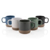 Glazed ceramic mug 360ml - Black