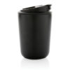 Cuppa RCS re-steel vacuum tumbler with lanyard - Black